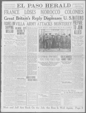 El Paso Herald (El Paso, Tex.), Ed. 1, Monday, January 11, 1915