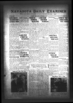 Navasota Daily Examiner (Navasota, Tex.), Vol. 34, No. 180, Ed. 1 Friday, September 9, 1932
