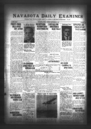 Navasota Daily Examiner (Navasota, Tex.), Vol. 34, No. 189, Ed. 1 Tuesday, September 20, 1932