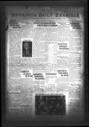Navasota Daily Examiner (Navasota, Tex.), Vol. 34, No. 200, Ed. 1 Monday, October 3, 1932