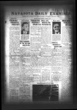 Navasota Daily Examiner (Navasota, Tex.), Vol. 34, No. 206, Ed. 1 Monday, October 10, 1932