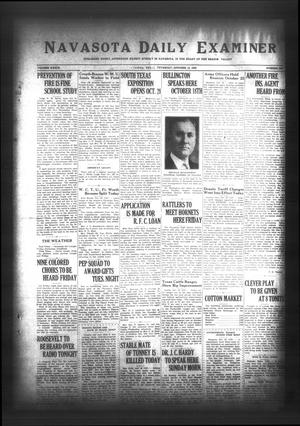 Navasota Daily Examiner (Navasota, Tex.), Vol. 34, No. 209, Ed. 1 Thursday, October 13, 1932