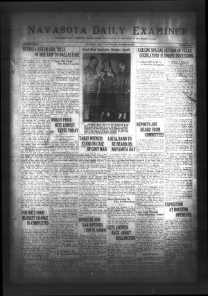 Navasota Daily Examiner (Navasota, Tex.), Vol. 34, No. 221, Ed. 1 Thursday, October 27, 1932