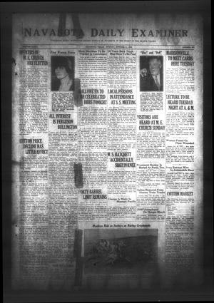 Navasota Daily Examiner (Navasota, Tex.), Vol. 34, No. 224, Ed. 1 Monday, October 31, 1932