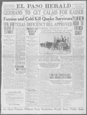 El Paso Herald (El Paso, Tex.), Ed. 1, Saturday, January 16, 1915