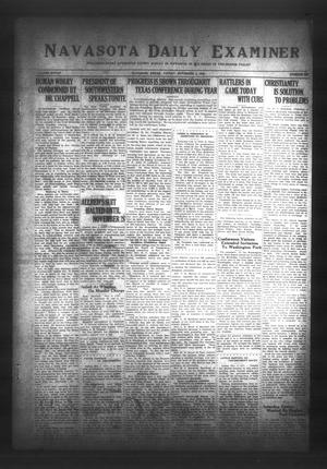 Primary view of object titled 'Navasota Daily Examiner (Navasota, Tex.), Vol. 34, No. 228, Ed. 1 Friday, November 4, 1932'.