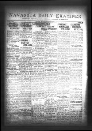 Navasota Daily Examiner (Navasota, Tex.), Vol. 34, No. 235, Ed. 1 Saturday, November 12, 1932
