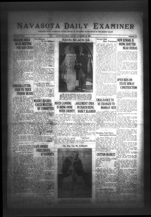 Navasota Daily Examiner (Navasota, Tex.), Vol. 34, No. 247, Ed. 1 Monday, November 28, 1932