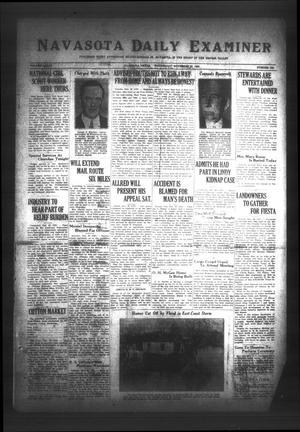 Navasota Daily Examiner (Navasota, Tex.), Vol. 34, No. 249, Ed. 1 Wednesday, November 30, 1932