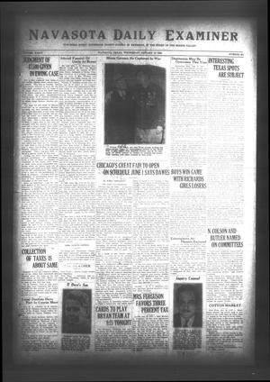 Navasota Daily Examiner (Navasota, Tex.), Vol. 34, No. 291, Ed. 1 Wednesday, January 18, 1933
