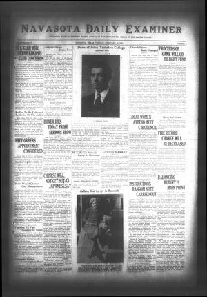 Navasota Daily Examiner (Navasota, Tex.), Vol. 35, No. 2, Ed. 1 Tuesday, February 14, 1933