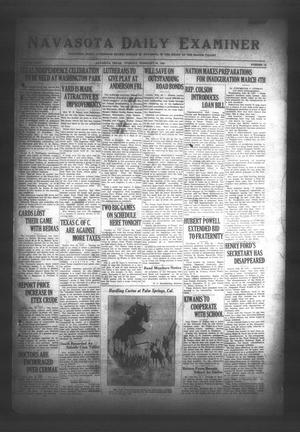 Navasota Daily Examiner (Navasota, Tex.), Vol. 35, No. 14, Ed. 1 Tuesday, February 28, 1933