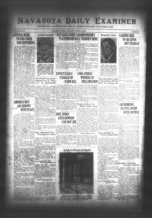 Navasota Daily Examiner (Navasota, Tex.), Vol. 35, No. 30, Ed. 1 Saturday, March 18, 1933