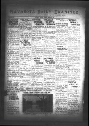 Primary view of object titled 'Navasota Daily Examiner (Navasota, Tex.), Vol. 35, No. 38, Ed. 1 Tuesday, March 28, 1933'.