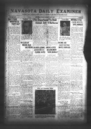 Navasota Daily Examiner (Navasota, Tex.), Vol. 35, No. 84, Ed. 1 Saturday, May 20, 1933