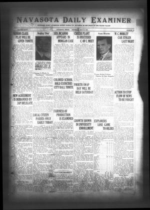 Navasota Daily Examiner (Navasota, Tex.), Vol. 35, No. 88, Ed. 1 Thursday, May 25, 1933
