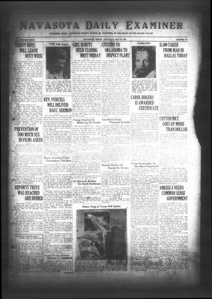 Navasota Daily Examiner (Navasota, Tex.), Vol. 35, No. 90, Ed. 1 Saturday, May 27, 1933