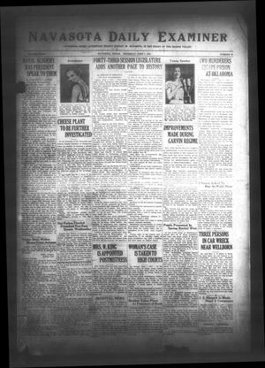 Navasota Daily Examiner (Navasota, Tex.), Vol. 35, No. 94, Ed. 1 Thursday, June 1, 1933