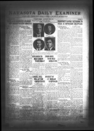 Navasota Daily Examiner (Navasota, Tex.), Vol. 35, No. 96, Ed. 1 Saturday, June 3, 1933