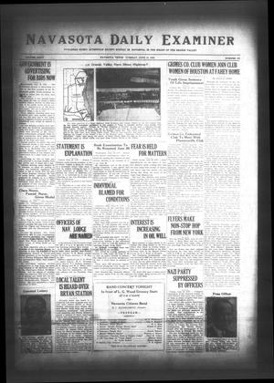 Navasota Daily Examiner (Navasota, Tex.), Vol. 35, No. 104, Ed. 1 Tuesday, June 13, 1933