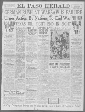 El Paso Herald (El Paso, Tex.), Ed. 1, Monday, February 8, 1915
