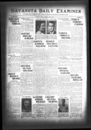 Navasota Daily Examiner (Navasota, Tex.), Vol. 35, No. 110, Ed. 1 Tuesday, June 20, 1933
