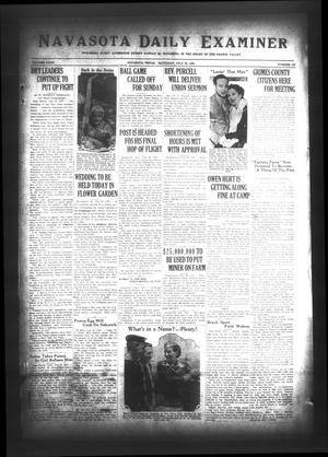 Navasota Daily Examiner (Navasota, Tex.), Vol. 35, No. 137, Ed. 1 Saturday, July 22, 1933