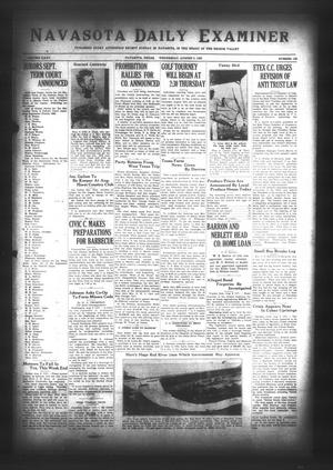 Navasota Daily Examiner (Navasota, Tex.), Vol. 35, No. 153, Ed. 1 Wednesday, August 9, 1933