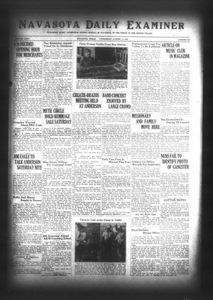 Navasota Daily Examiner (Navasota, Tex.), Vol. 35, No. 159, Ed. 1 Wednesday, August 16, 1933
