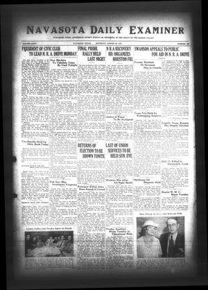 Navasota Daily Examiner (Navasota, Tex.), Vol. 35, No. 168, Ed. 1 Saturday, August 26, 1933