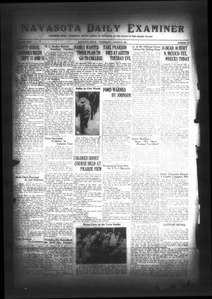 Navasota Daily Examiner (Navasota, Tex.), Vol. 35, No. 171, Ed. 1 Wednesday, August 30, 1933