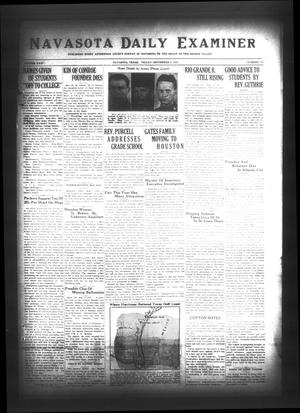 Navasota Daily Examiner (Navasota, Tex.), Vol. 35, No. 179, Ed. 1 Friday, September 8, 1933