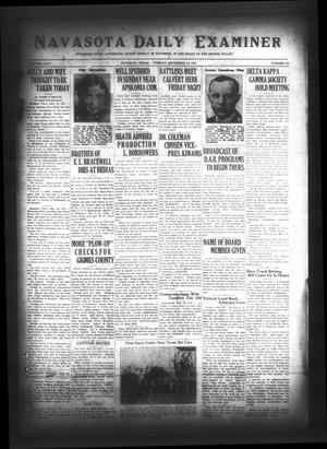 Navasota Daily Examiner (Navasota, Tex.), Vol. 35, No. 194, Ed. 1 Tuesday, September 26, 1933