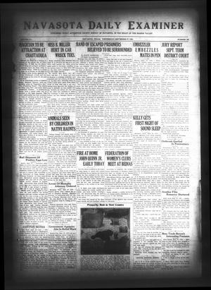 Navasota Daily Examiner (Navasota, Tex.), Vol. [35], No. 195, Ed. 1 Wednesday, September 27, 1933