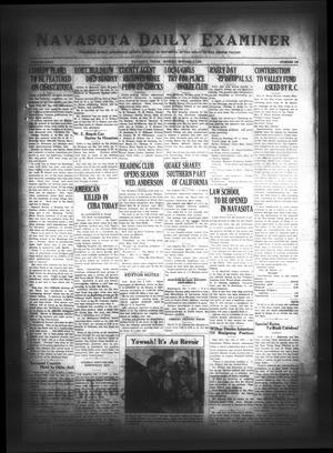 Navasota Daily Examiner (Navasota, Tex.), Vol. 35, No. 199, Ed. 1 Monday, October 2, 1933
