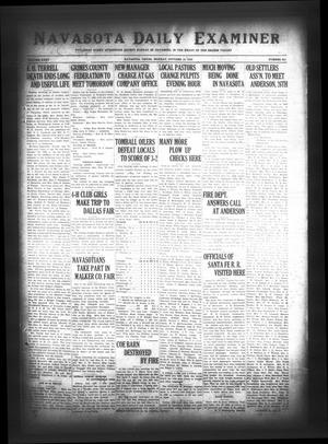 Navasota Daily Examiner (Navasota, Tex.), Vol. 35, No. 211, Ed. 1 Monday, October 16, 1933