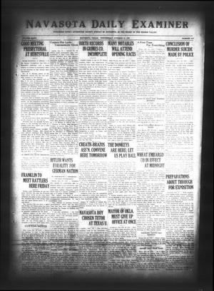 Navasota Daily Examiner (Navasota, Tex.), Vol. 35, No. 213, Ed. 1 Wednesday, October 18, 1933