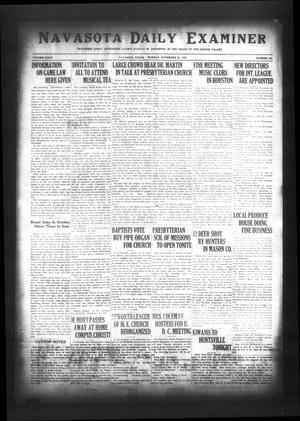 Navasota Daily Examiner (Navasota, Tex.), Vol. 35, No. 241, Ed. 1 Monday, November 20, 1933