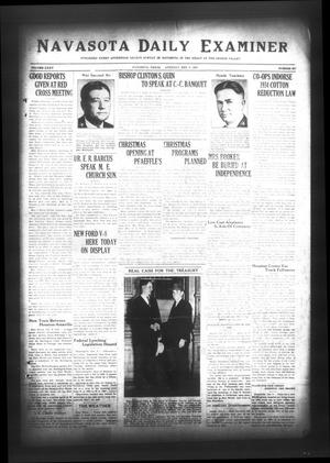 Navasota Daily Examiner (Navasota, Tex.), Vol. 35, No. 257, Ed. 1 Saturday, December 9, 1933