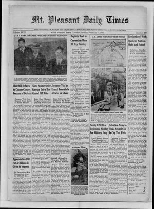 Mt. Pleasant Daily Times (Mount Pleasant, Tex.), Vol. 23, No. 290, Ed. 1 Tuesday, February 17, 1942