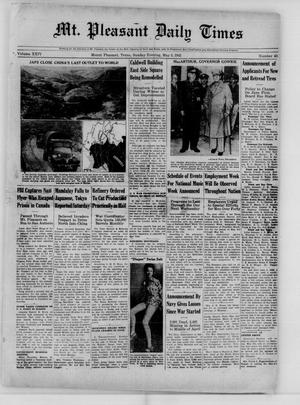 Mt. Pleasant Daily Times (Mount Pleasant, Tex.), Vol. 24, No. 43, Ed. 1 Sunday, May 3, 1942