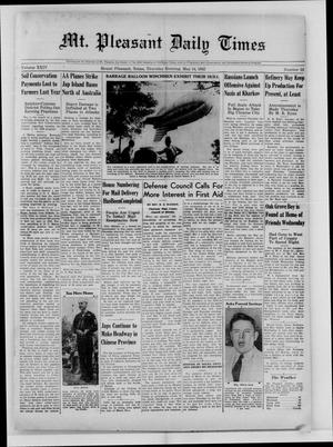 Mt. Pleasant Daily Times (Mount Pleasant, Tex.), Vol. 24, No. 53, Ed. 1 Thursday, May 14, 1942