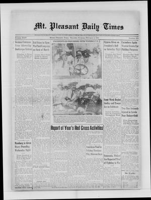 Mt. Pleasant Daily Times (Mount Pleasant, Tex.), Vol. 24, No. 276, Ed. 1 Thursday, February 4, 1943