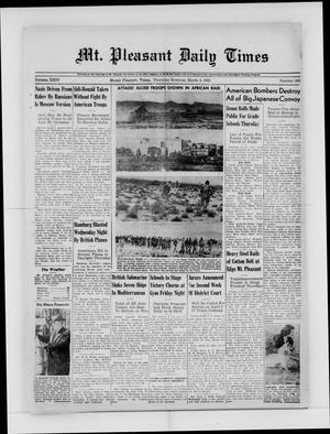 Mt. Pleasant Daily Times (Mount Pleasant, Tex.), Vol. 24, No. 300, Ed. 1 Thursday, March 4, 1943