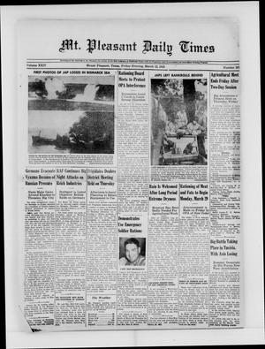 Mt. Pleasant Daily Times (Mount Pleasant, Tex.), Vol. 24, No. 307, Ed. 1 Friday, March 12, 1943