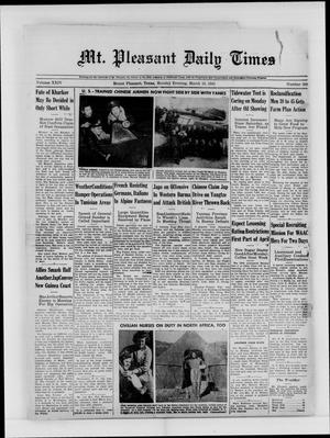 Mt. Pleasant Daily Times (Mount Pleasant, Tex.), Vol. 24, No. 309, Ed. 1 Monday, March 15, 1943