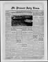 Thumbnail image of item number 1 in: 'Mt. Pleasant Daily Times (Mount Pleasant, Tex.), Vol. 25, No. [6], Ed. 1 Thursday, March 25, 1943'.