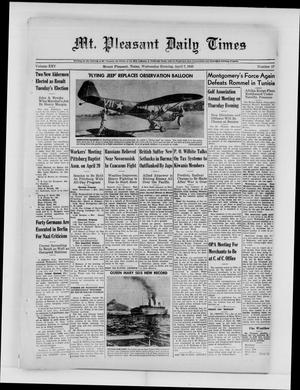 Mt. Pleasant Daily Times (Mount Pleasant, Tex.), Vol. 25, No. 17, Ed. 1 Wednesday, April 7, 1943