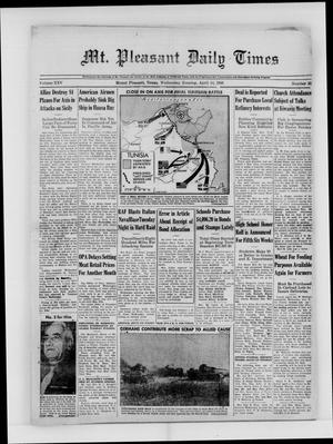 Mt. Pleasant Daily Times (Mount Pleasant, Tex.), Vol. 25, No. 23, Ed. 1 Wednesday, April 14, 1943