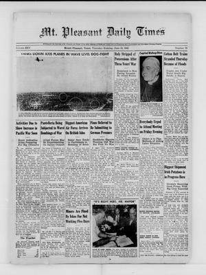 Mt. Pleasant Daily Times (Mount Pleasant, Tex.), Vol. 25, No. 70, Ed. 1 Thursday, June 10, 1943